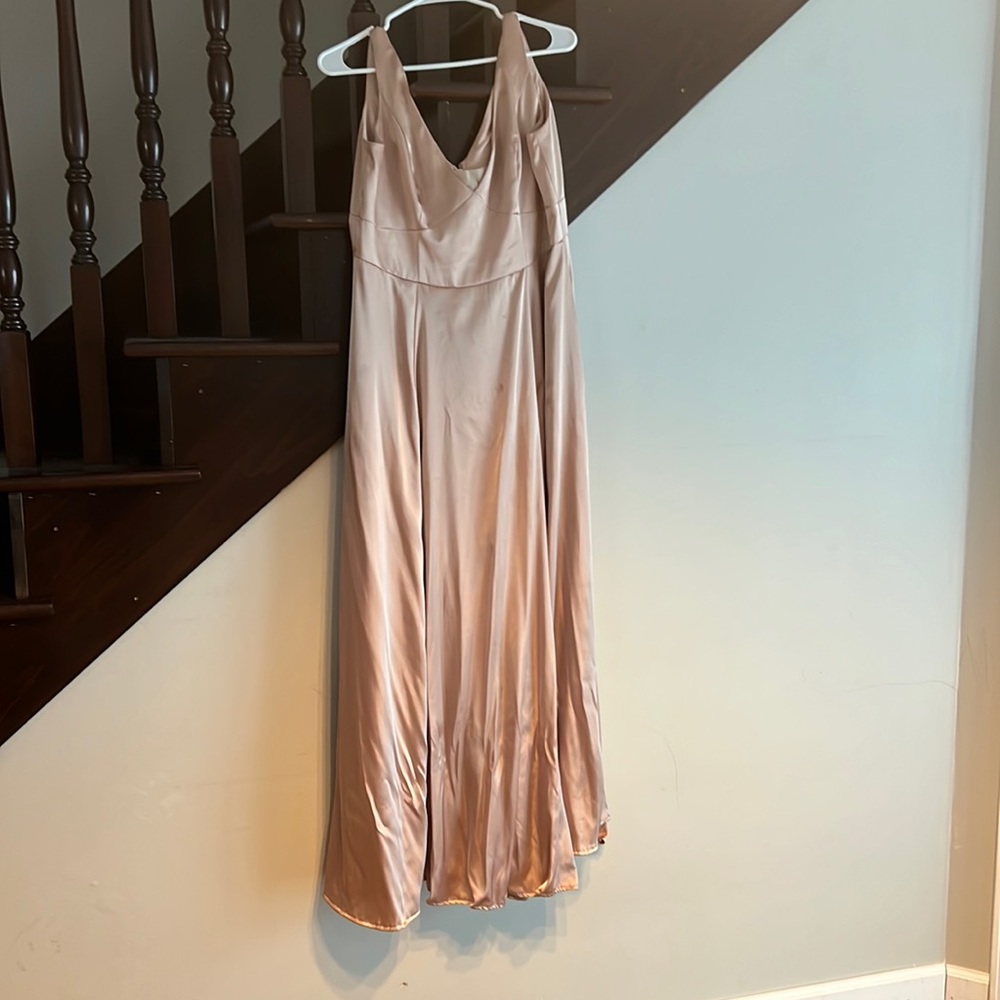 COPY - Galina Signature Tank V-neck Bridesmaid Dress - David’s Bridal